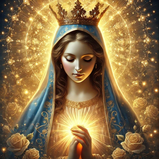 Nossa Senhora coroada
